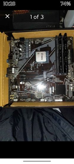 AMD R5 5500, Gigabyte B550M K w/ Wifi Card, 16 GB RAM Combo