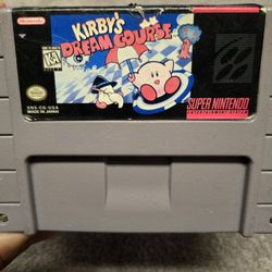 Kirby's Dream Course Snes