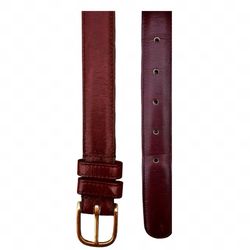 COACH Men’s Leather Belt Size 30/75 Burgundy