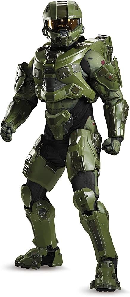 Halo Master Chief Costume Adult Medium Used Once Like New 
