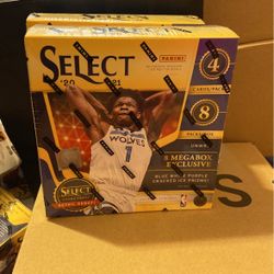 2020-21 Basketball Panini Select Mega Box