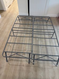 Foldable Metal Bed Frame – Great Condition