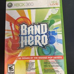 XBOX 360 Band Hero video game