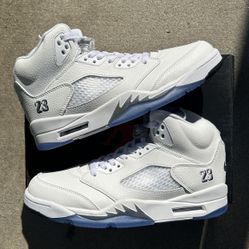 Jordan 5 White Metallic (2026)