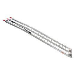 Motorcycle loading ramp Fire Power One Piece Curved Aluminum Ramp