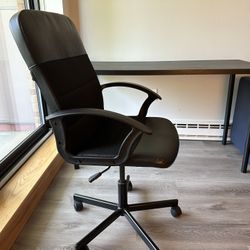 Office chair and/or desk table