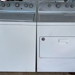 Washer And Dryer Whirlpool Everything Works 2 Months Warranty Delivery Installation Available 