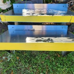 Two Countertops Or Shelves Stainless Steel