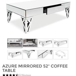Mirrored Coffee Table