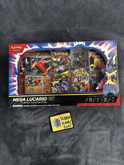 Mega Lucario EX figure collection box