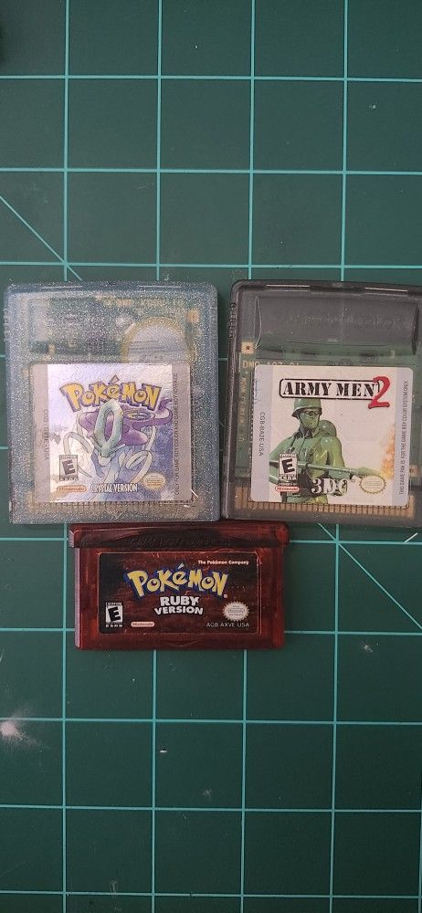 Gameboy Games And Accessories