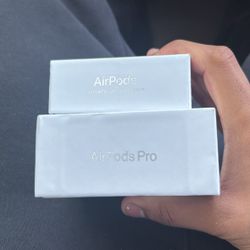 Air Pod Pros 2nd Generation & Air Pod Pros 4