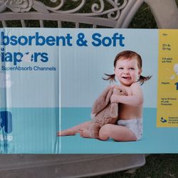 Diapers - Size 5-168ct - up&up brand : 27+ lbs, Hypoallergenic, Dermatologist Tested, Latex-Free