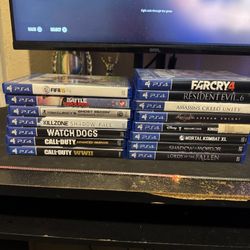 BIG Game Lot Of 15 Playstation 4 Games Great Value