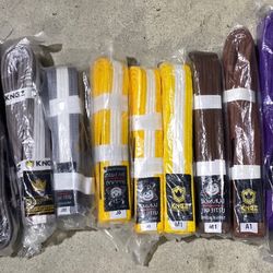 Jiu Jitsu Belts