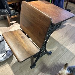 NJ schools And Churches Firm Co.   Antique Desk 