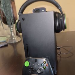 Negotiable Xbox One Series X, Xbox Controller, Xbox Headphones, And Streaming Camera 