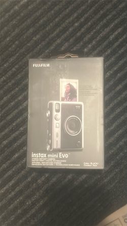Fujifilm Instax Mini Evo Hybrid Digital Instant Camera