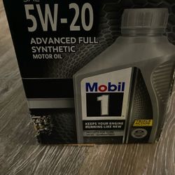 5W-20 advanced full synthetic motor oil