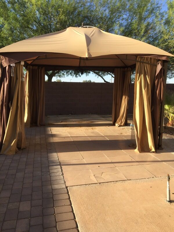 Backyard gazebo