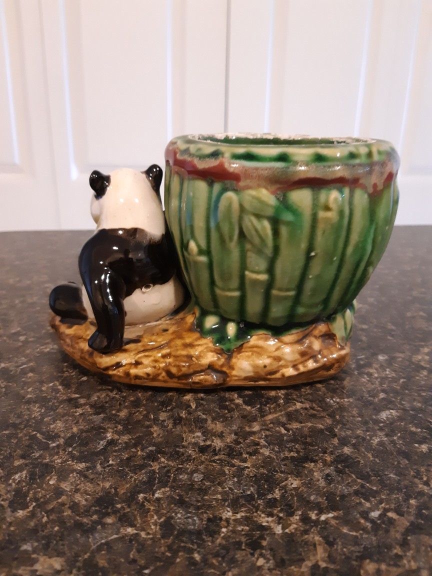 PANDA PORCELAIN PLANTER