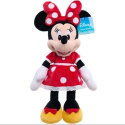 Minnie Mouse Red Dress Plushie