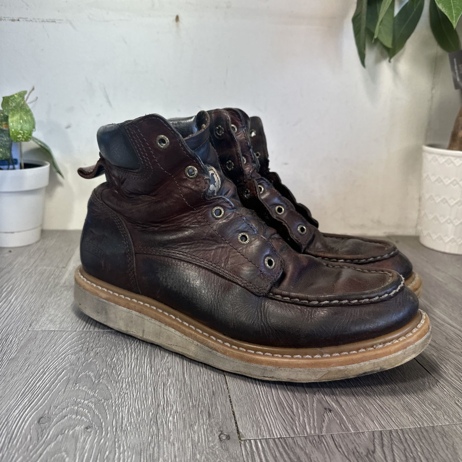 Irish Setter Men's 6" 83605 Work Boot,Brown, 10.5 D US