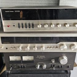 Harman/Kardon & Rotel Receiver Technics Amp HiFi DJ 