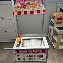 Melissa & Doug ice cream/hotdog stand