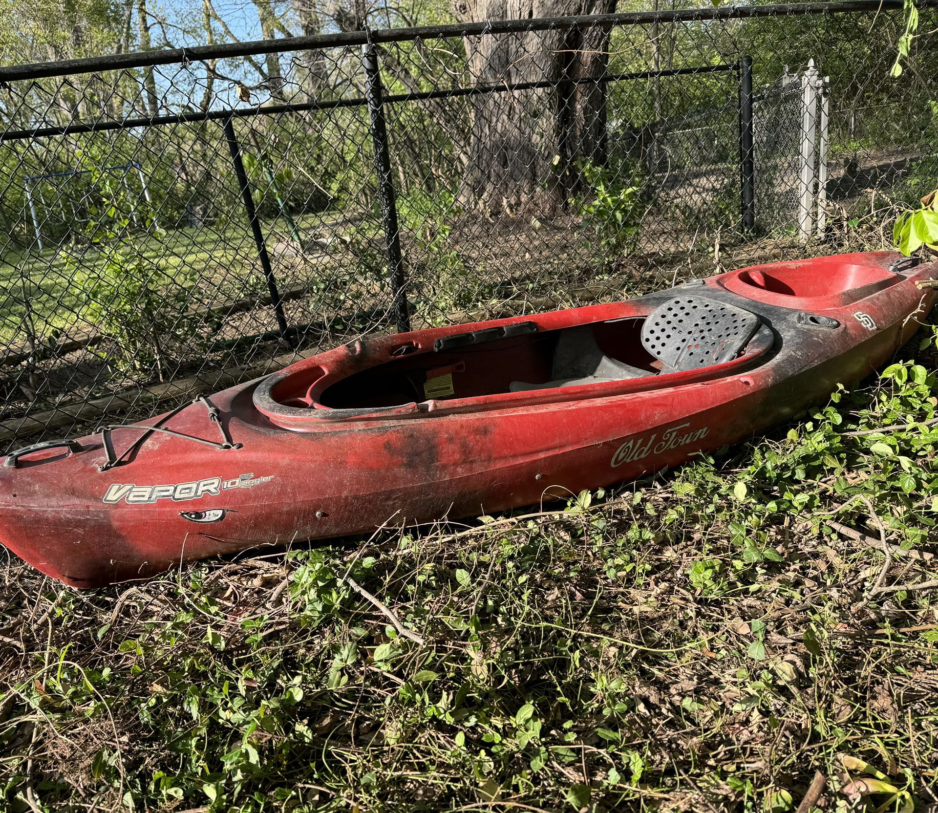 Old Town Vapor 10 Angler(Red)