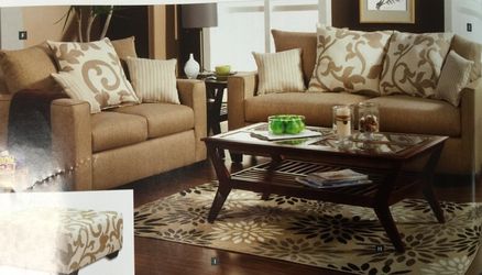 New sofa set 2 pcs