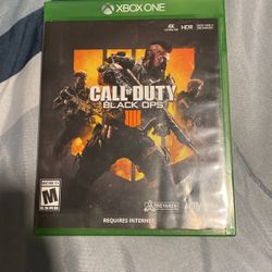 Call Of Duty Black Ops 4       For XBOX ONE