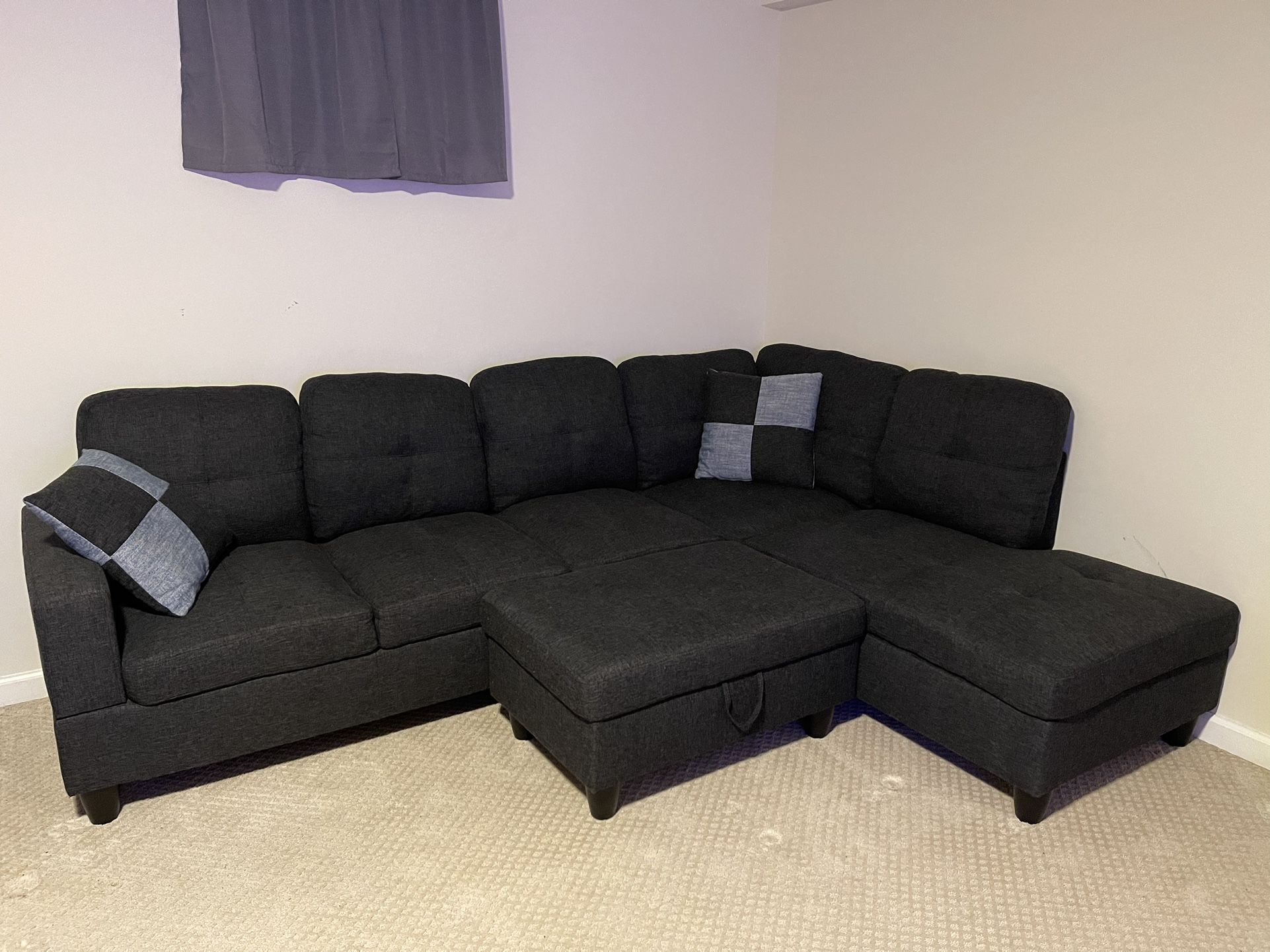 Mendoza 3 - Piece Upholstered Sectional Sofa