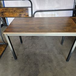 Matching Full size headboard and footboard, desk and console table in great condition