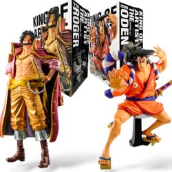 One Piece King of Artist Figures Gol D. Roger & Kozuki Oden Banpresto  - Coll