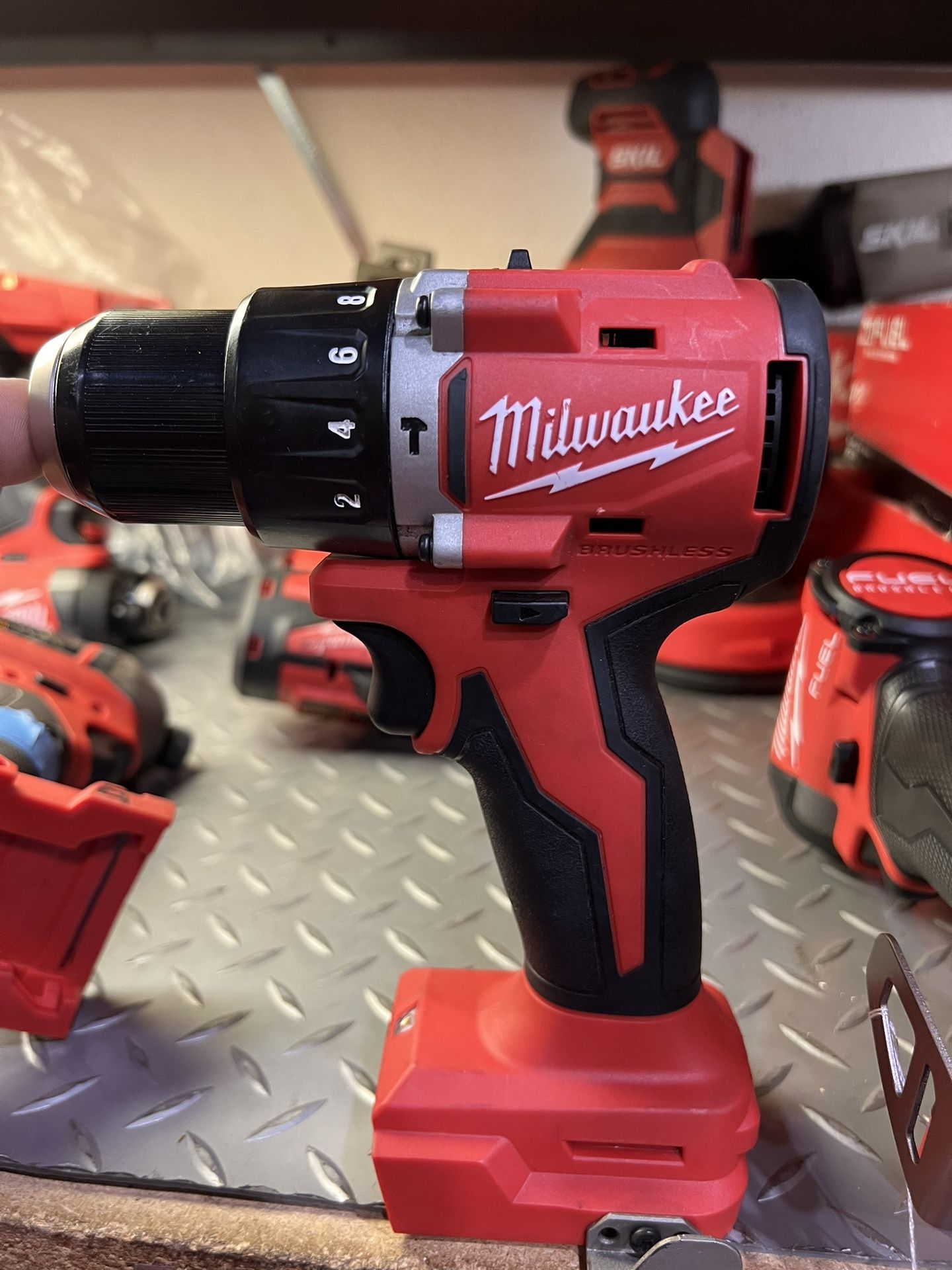 Milwaukee M18 Cordless Hammer Drill $99