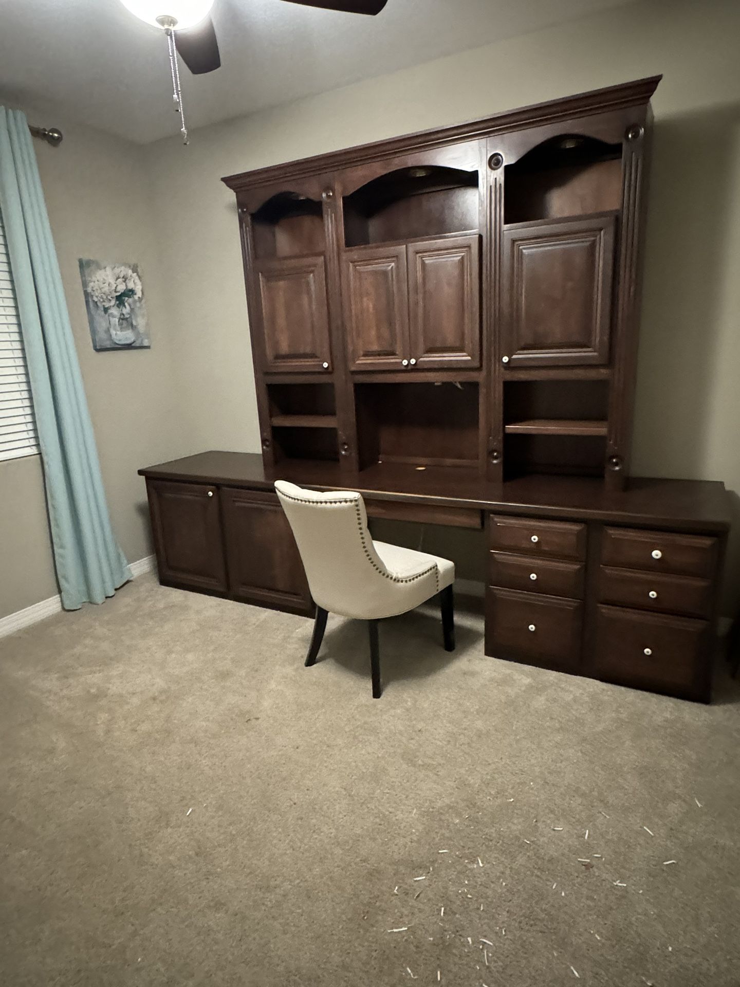 Ethan Allen Desk & Hutch