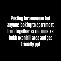 Roommate Searching 