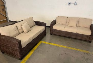 Outdoor Patio Sofa Pair *New*