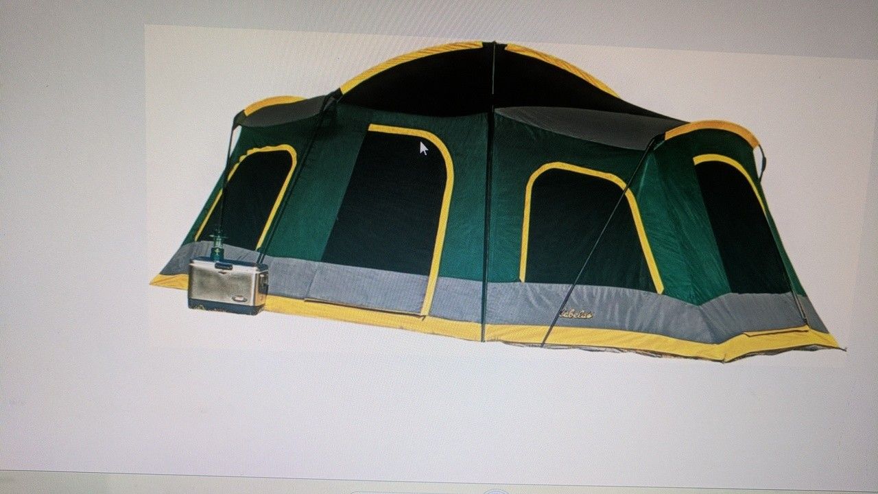 Backwoods 3-Room Family Tent - Cabela's Model 35996RCABN