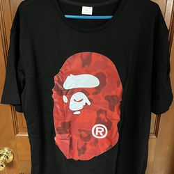 BAPE Red Ape Shirt 