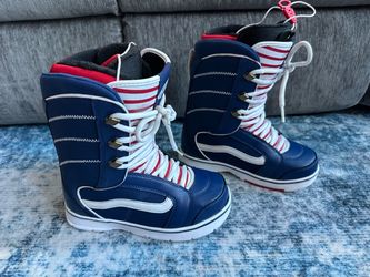 Vans women’s snowboard boots size 7.5-also sell boards/pants/coat/ski mask/goggles/helmet