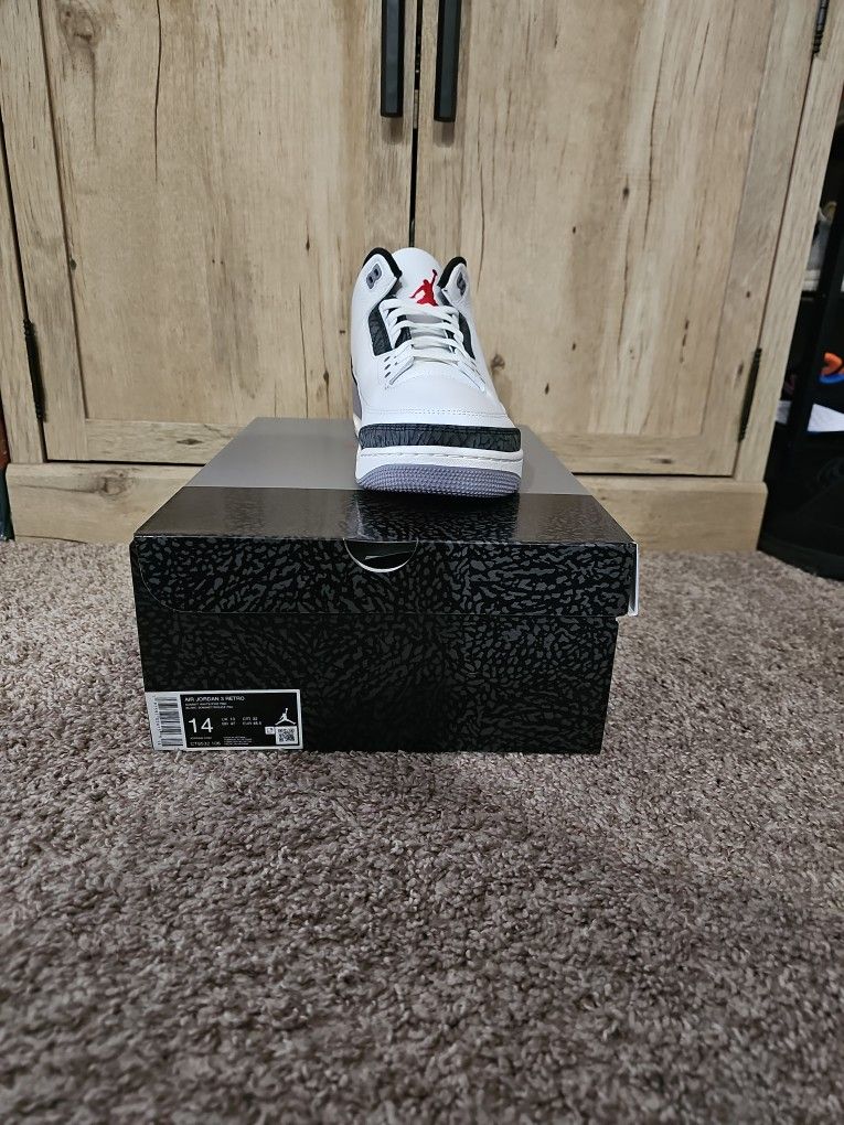 Jordan 3 Retro Cement Gray