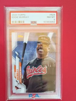 2020 Topps Legends Short Print - Eddie Murray - PSA 8 - HOF
