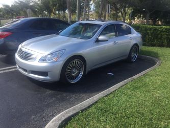 2009G 37 Infiniti leather interior 130 on the clock Ashanti 20 inch rims 7500