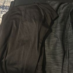 Workout pants and shorts