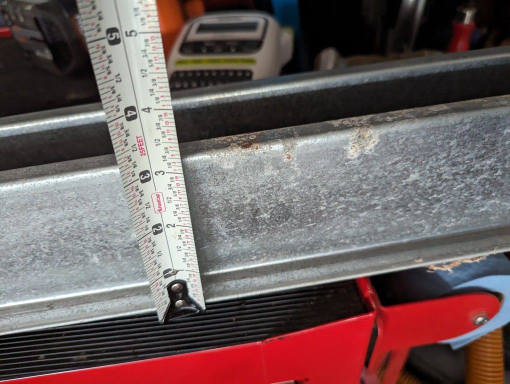 (Three) 16 Foot Garage Door Struts