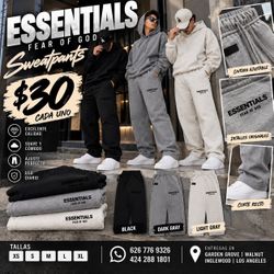 Fear of God Essentials Sweatpants $30 Each