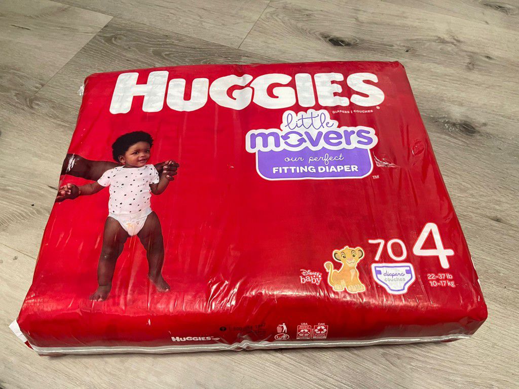 Huggies Diapers (SIZE 4/ 70 CNT)