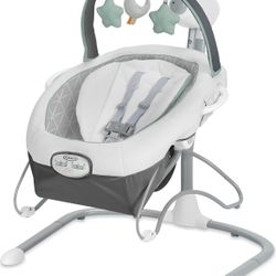 Graco Soothe 'n Sway LX Baby Swing with Portable Bouncer